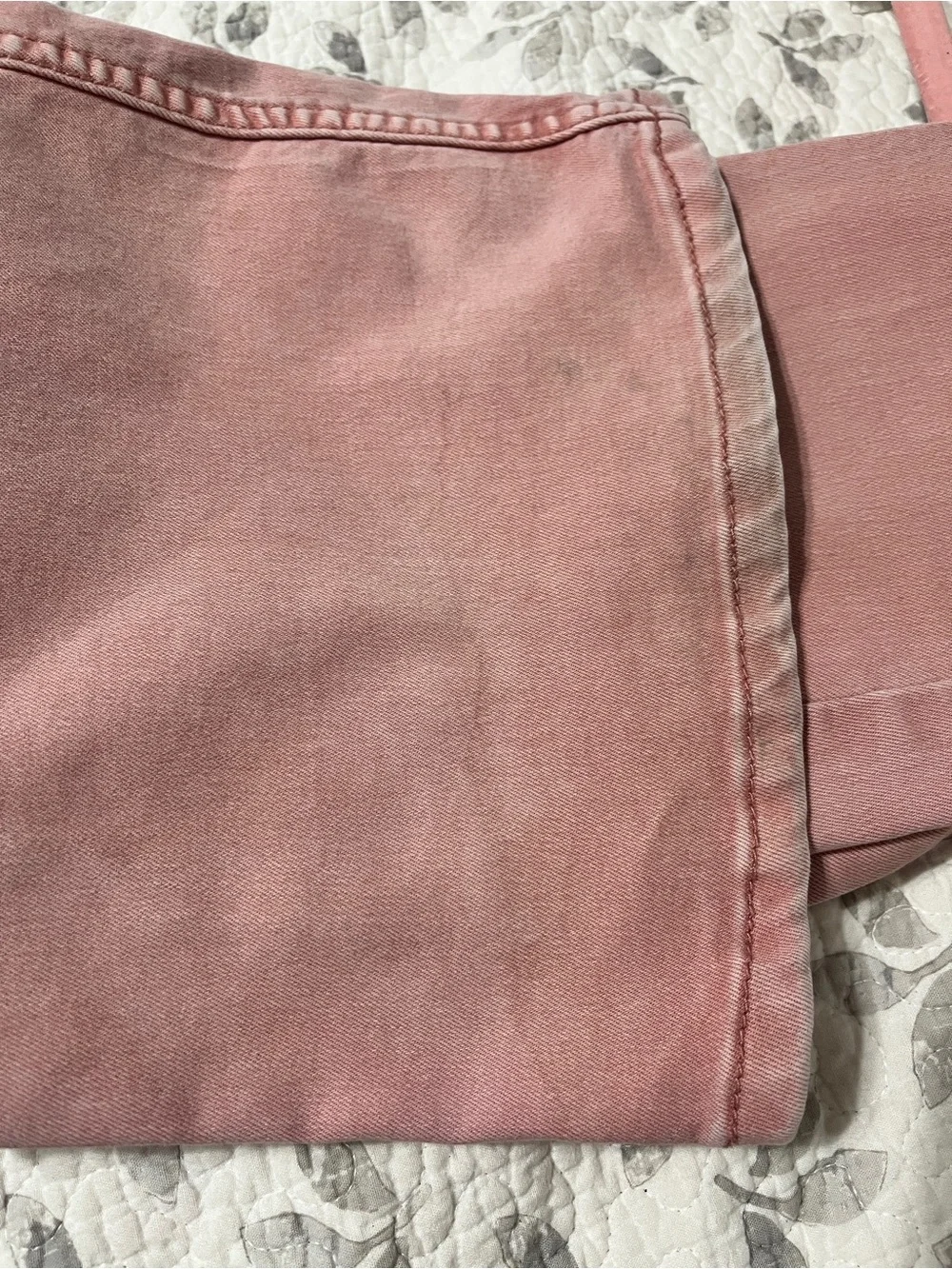 FREE PEOPLE Penny Pull-On Flare Jeans in  Clay Roses